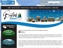 Tablet Screenshot of bigfork.org